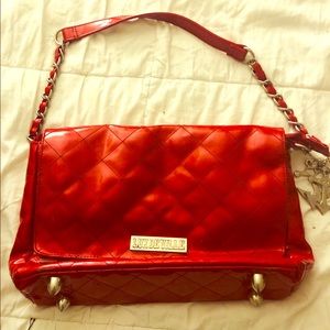 Lux deville bon voyage red purse